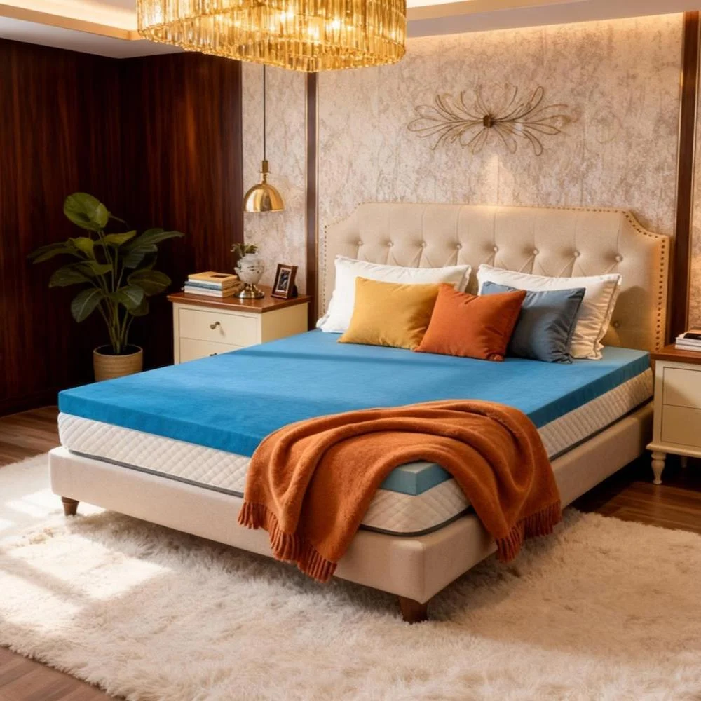 Compressible Memory Foam Bed Toppers