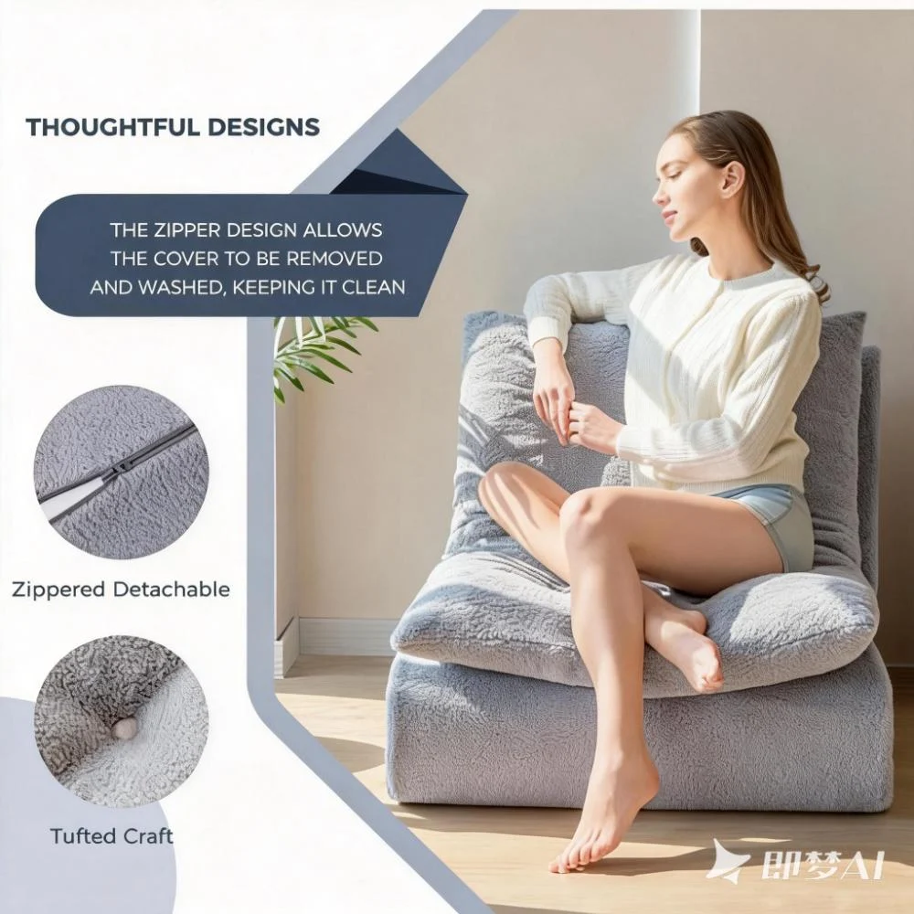 Taoform Foldable Lounge Foam Chair (7)