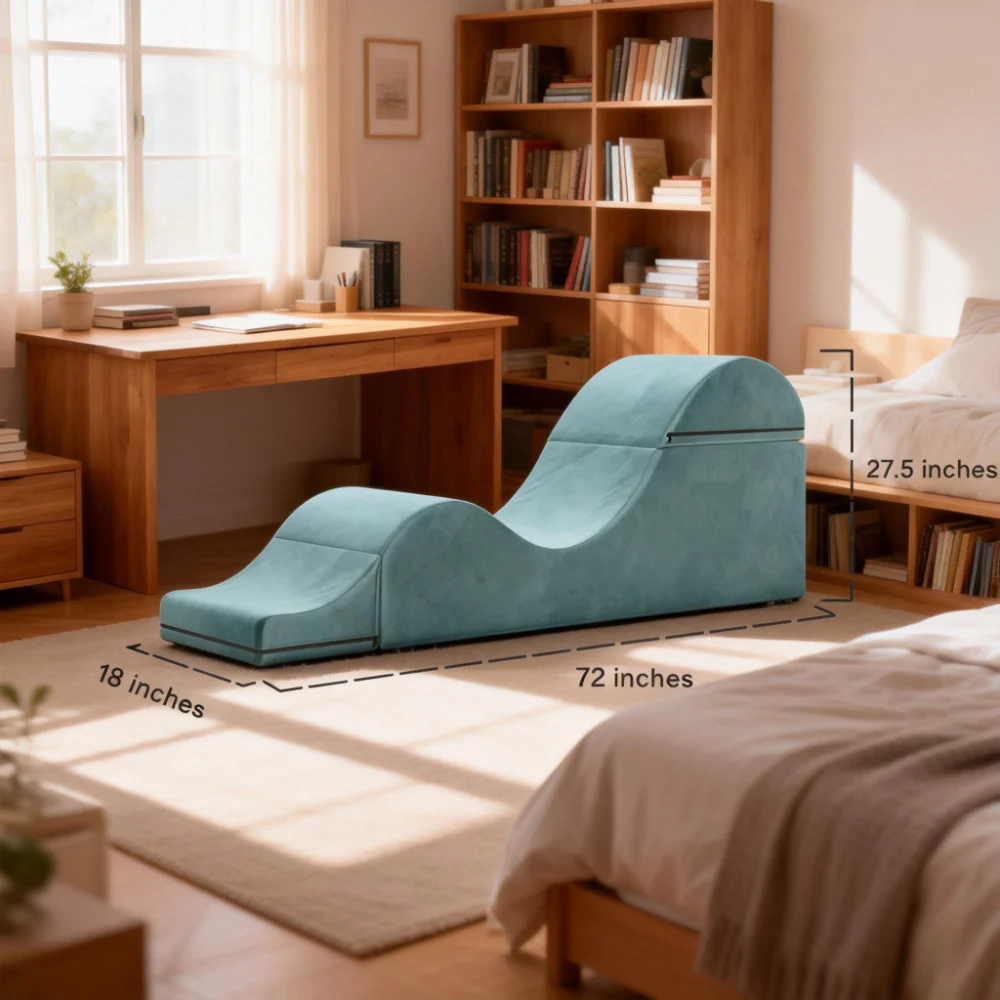 Waveflex Ergonomic Convertible Lounge Cushion (5)