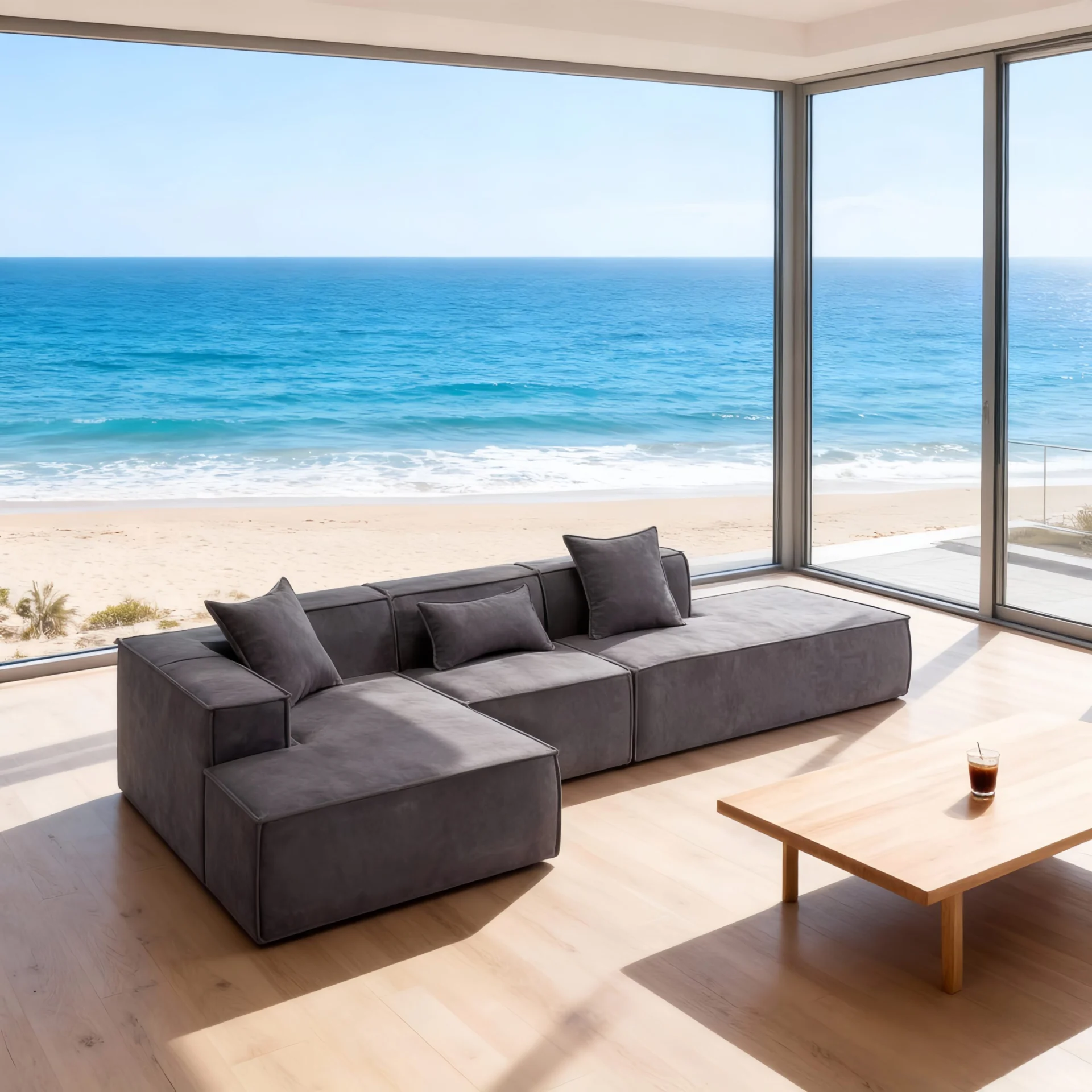 Taoform Modular Compressible Foam Sofa 3 Sections (4)