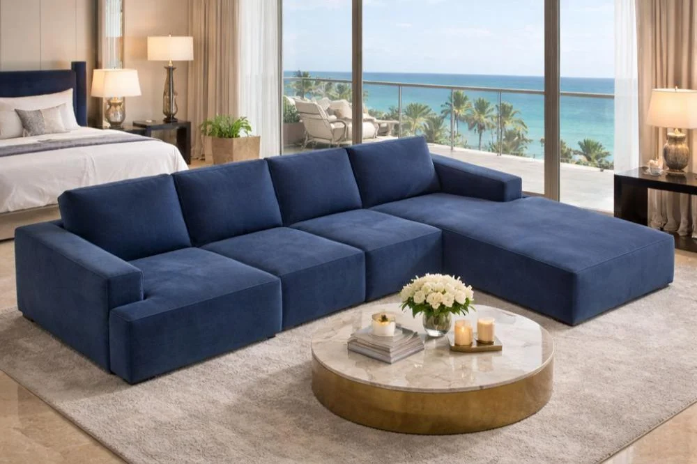 Modular Compressible Foam Sofa Taoform