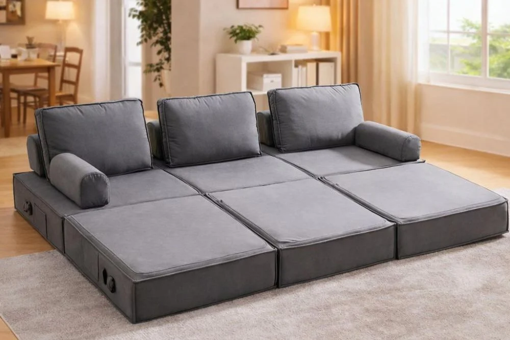 Taoform Foldable Modular Foam Sofa Bed