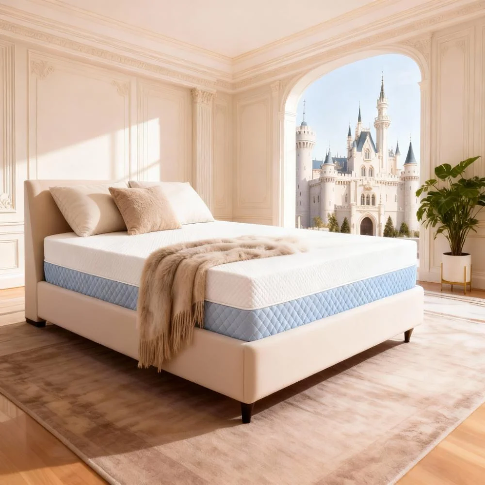 Taoform Wave Pattern Thick Gel Memory Foam Mattress